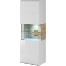 Witryna wisząca Biały Połysk / San Remo 2494DW07 TYP-07 TOLEDO Podstawowe