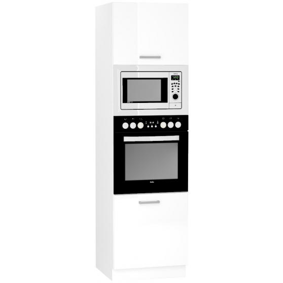 Szafka dolna wysoka słupek pod zabudowę piekarnika i mikrofali D60PK MV/2133 VITA Podstawowe