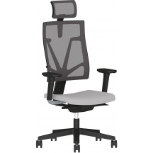 Fotel obrotowy biurowy 4ME-MESH-BL-HRMA-SOFT-SEAT-ESP Podstawowe (1)