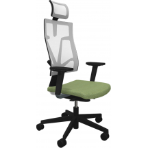 Fotel obrotowy biurowy 4ME-MESH-BL-SOFT-SEAT-HRMA-SFB1 Podstawowe (1)