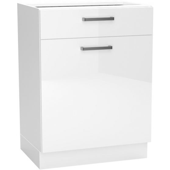 Szafka dolna stojąca 1 drzwi 1 szuflada D60S/1 VITA Podstawowe (1)