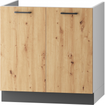 Szafka pod zlewozmywak 2 drzwi D80ZL CLARA Podstawowe (1)