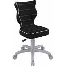 Fotel obrotowy dziecięcy PETIT SZARY Podstawowe (1)