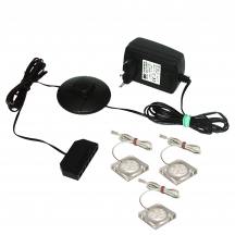 Oświetlenie 3x punkt LED Podstawowe