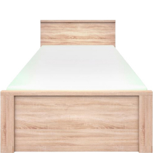 Łóżko 120 x 200 TOP MIX DĄB SONOMA Podstawowe