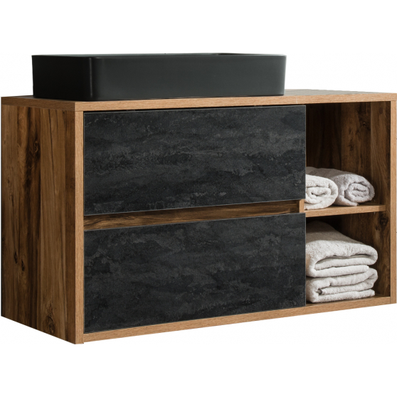 Szafka z umywalką 824-100BL HAMPTON CONCERTE Podstawowe