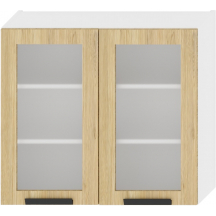 Szafka górna wisząca z witryną 2 drzwi WS80 DENIS Podstawowe (1)