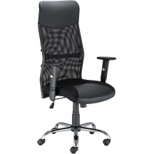 Fotel obrotowy biurowy W-03 HIT R CZARNY CR SH ECOSKÓRA Podstawowe