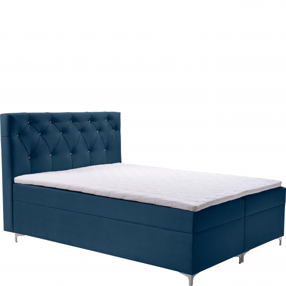 Łóżko kontynentalne CRYSTAL 160x200 Podstawowe (1)