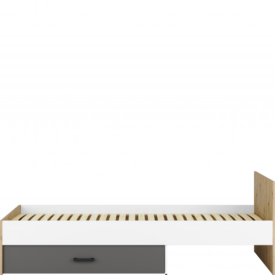 Łóżko 90 x 200 ze stelażem 09 FINI Podstawowe