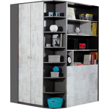 Szafa narożna z regałem TA1 TABLO ENIGMA Podstawowe