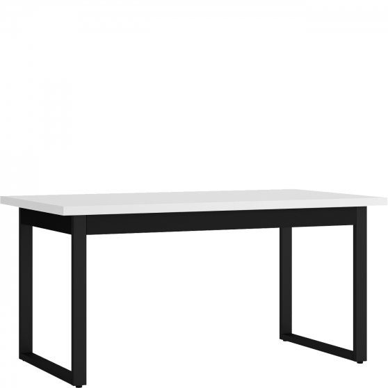 Stół rozkładany 160-240x90 MWST03 Biały Połysk / Czarna Perła Podstawowe