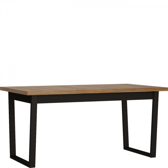 Stół rozkładany 160-240x90 MWST04 Dąb Catania / Czarna Perła Podstawowe