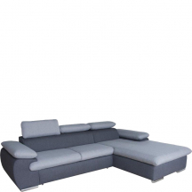 Narożnik z funkcją spania i pojemnikiem CAPRI Prawy Podstawowe