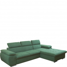 Narożnik z funkcją spania i pojemnikiem TRINO Prawy Podstawowe