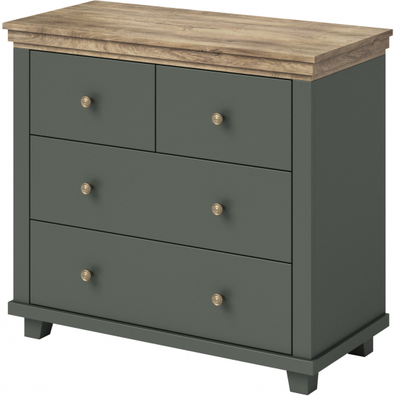 Komoda 4 szuflady 24ZRJU27 TYP-27 EVORA SYPIALNIA Podstawowe