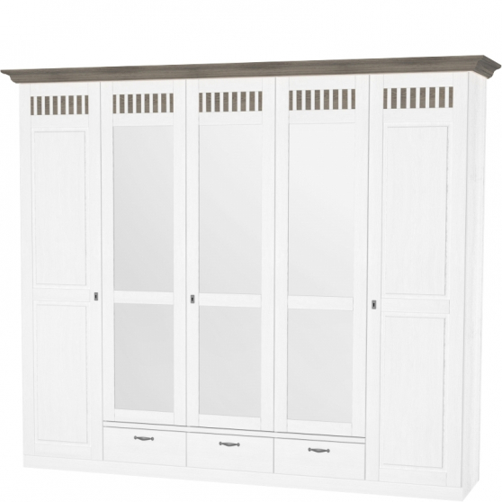 Szafa 5D z lustrem 5092LU45 LUNA Podstawowe