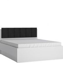 Łóżko 160x200 ze stelażem i z pojemnikiem LYOZ04 LYON BIAŁY Podstawowe