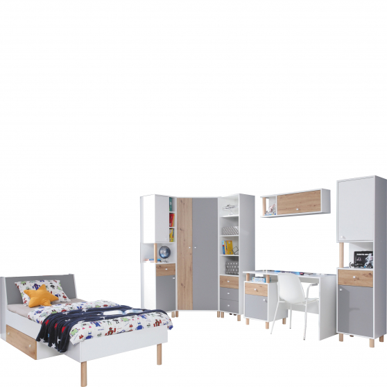 Zestaw mebli młodzieżowych B FARO Podstawowe