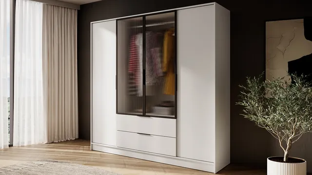 Piaski Meble   Szafa Kelly 4DRM