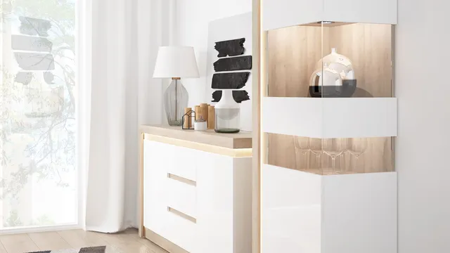 Meble Wójcik Lyon Jasny Garderoba 1