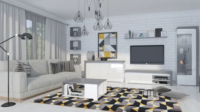 Restol_Thea_White Aranżacja Salon_2