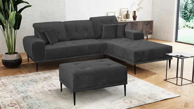 Gib Meble narożnik Rapallo prawy w tkaninie Tiffany 19