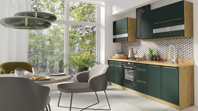 Fadome Glamour green kuchnia