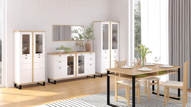 MebloCross kolekcja Cross dąb artisan biały