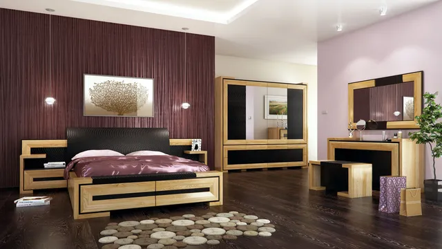 Meble Mebin Corino Sypialnia 1