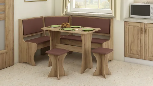 MebloCross Zestaw kuchenny craft złoty eco brąz