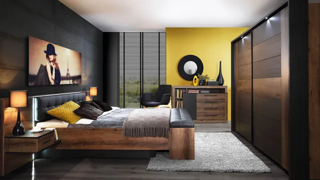 Meble Forte Bellevue Sypialnia 1