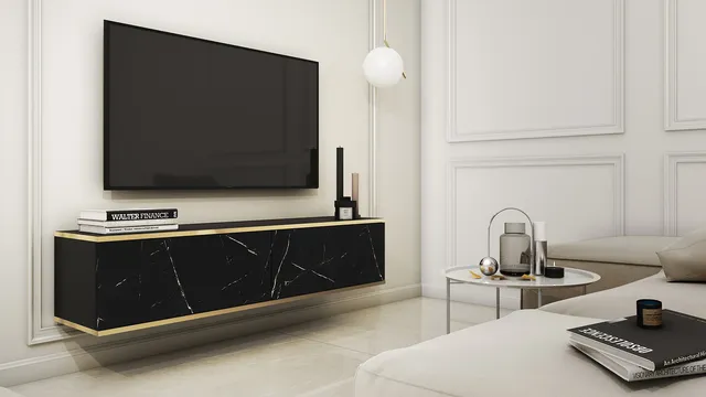Piaski Meble Oro RTV135 Marmur