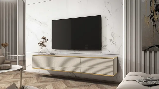 Piaski Meble Oro RTV175 MDF Beż
